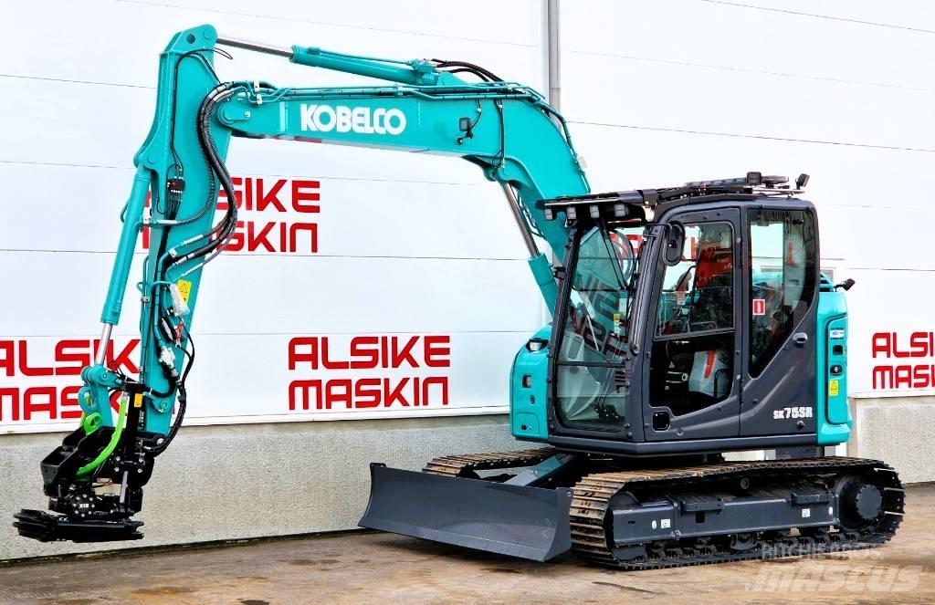Kobelco SK75 SR-7 Bagri goseničarji