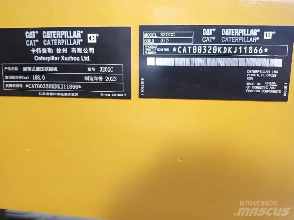 CAT 320 GC Bagri goseničarji