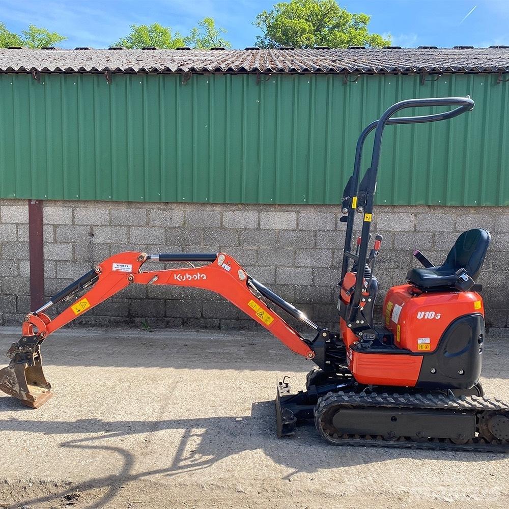 Kubota U10-3 Mini bagri <7t