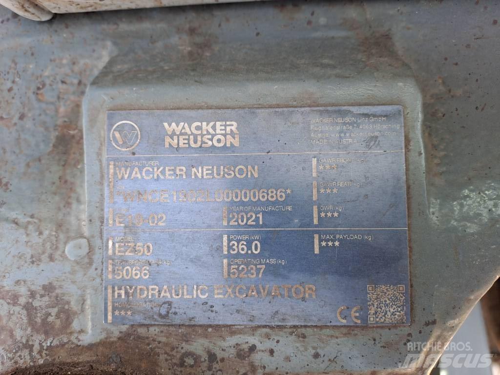 Wacker Neuson EZ50 Bagri goseničarji