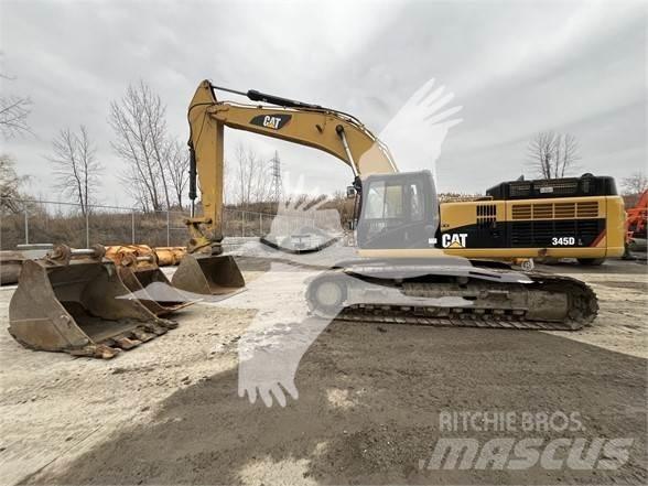CAT 345D Bagri goseničarji