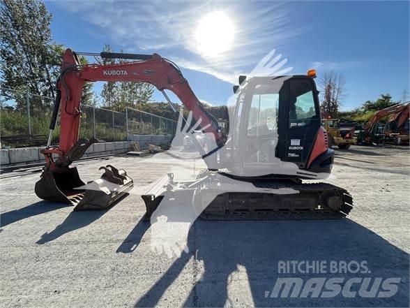 Kubota KX080-4 Bagri goseničarji