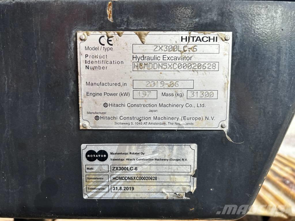 Hitachi ZX 300 LC-6 Bagri goseničarji