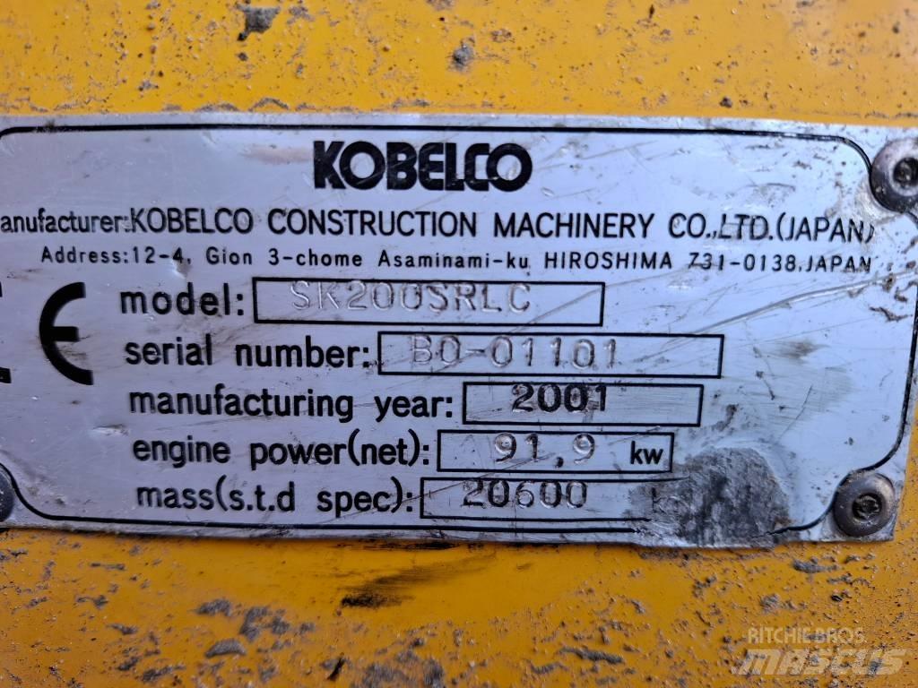 Kobelco SK200SRLC Bagri goseničarji