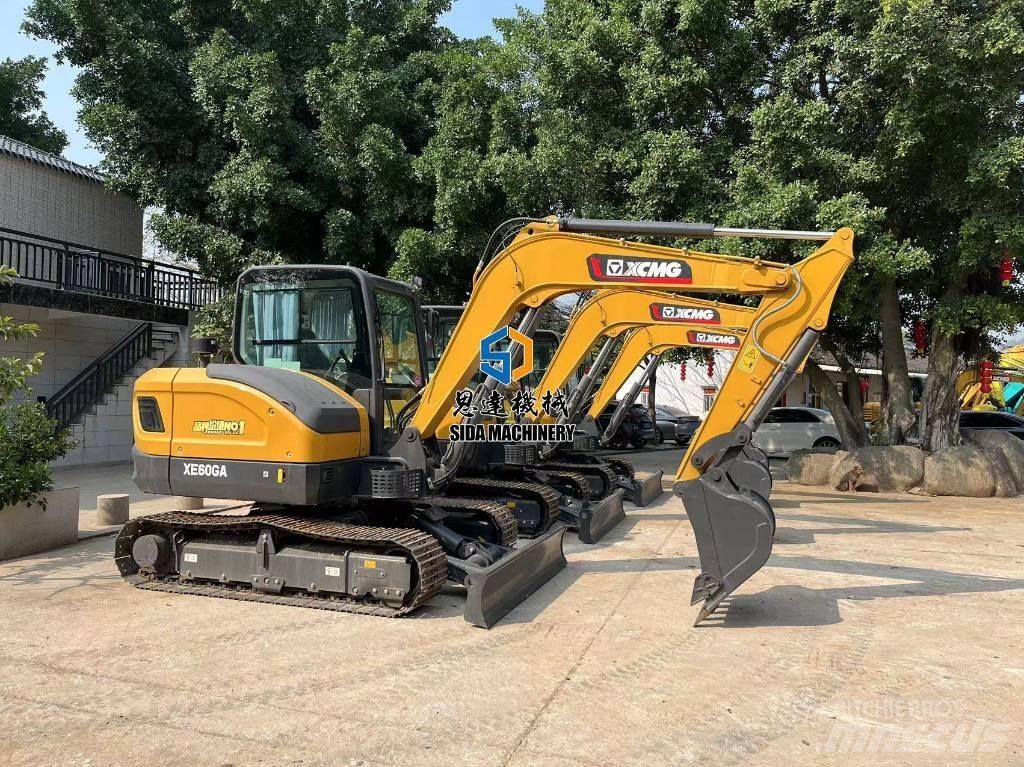 XCMG xe60ga Mini bagri <7t