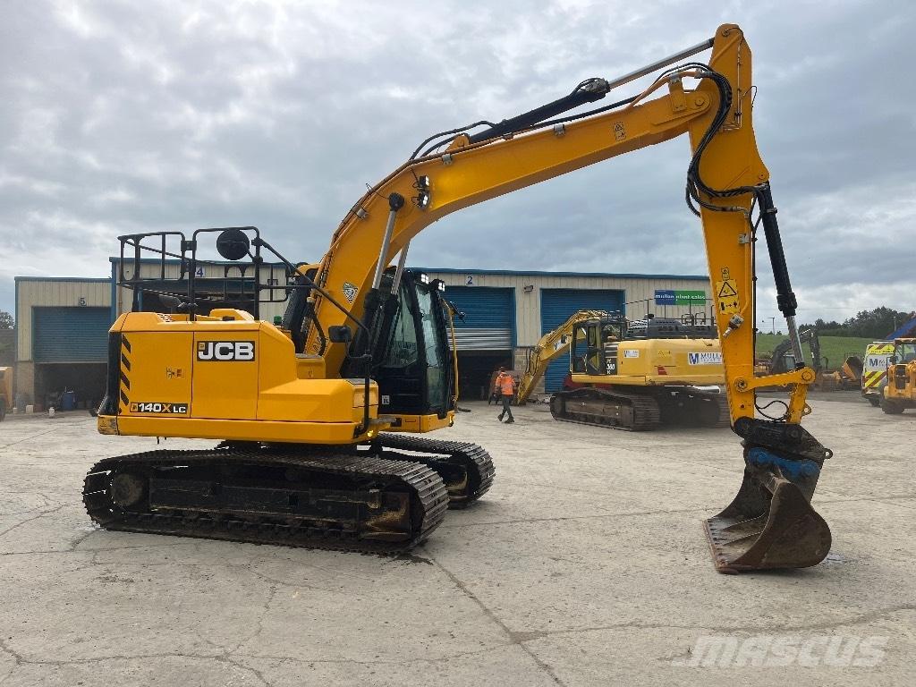 JCB 140X LC Bagri goseničarji