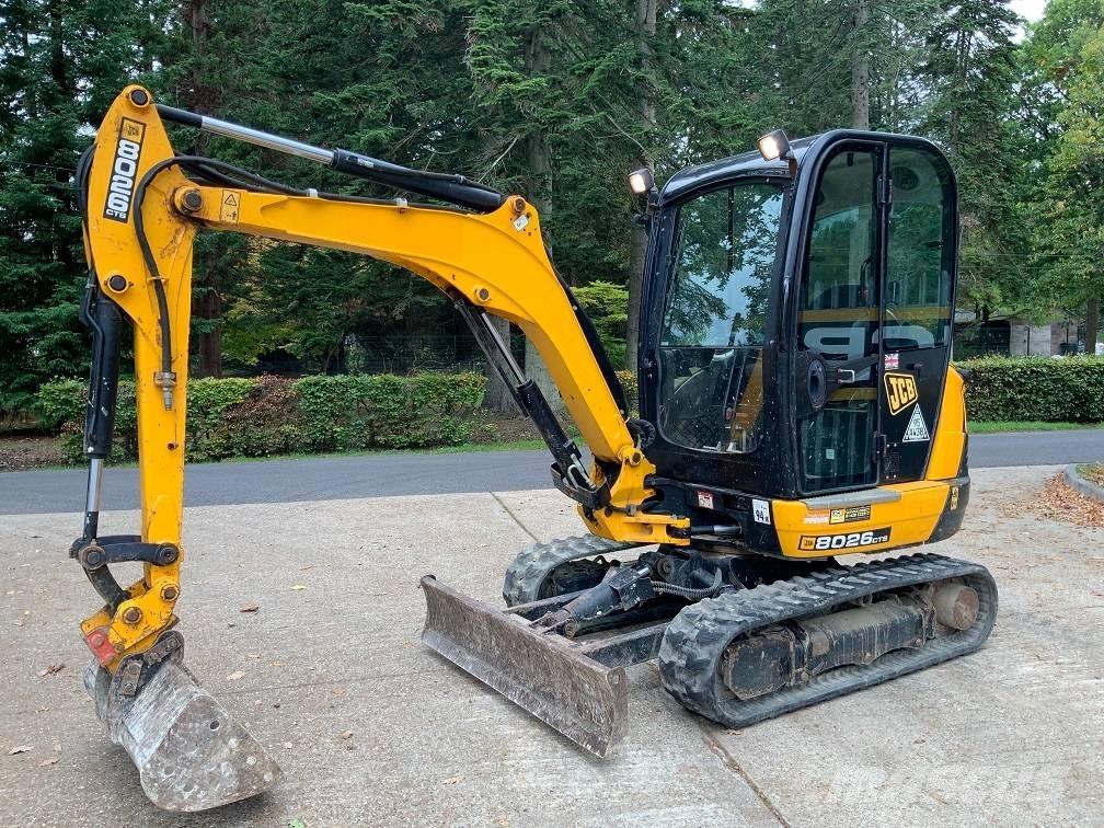 JCB 8026 CTS Mini bagri <7t