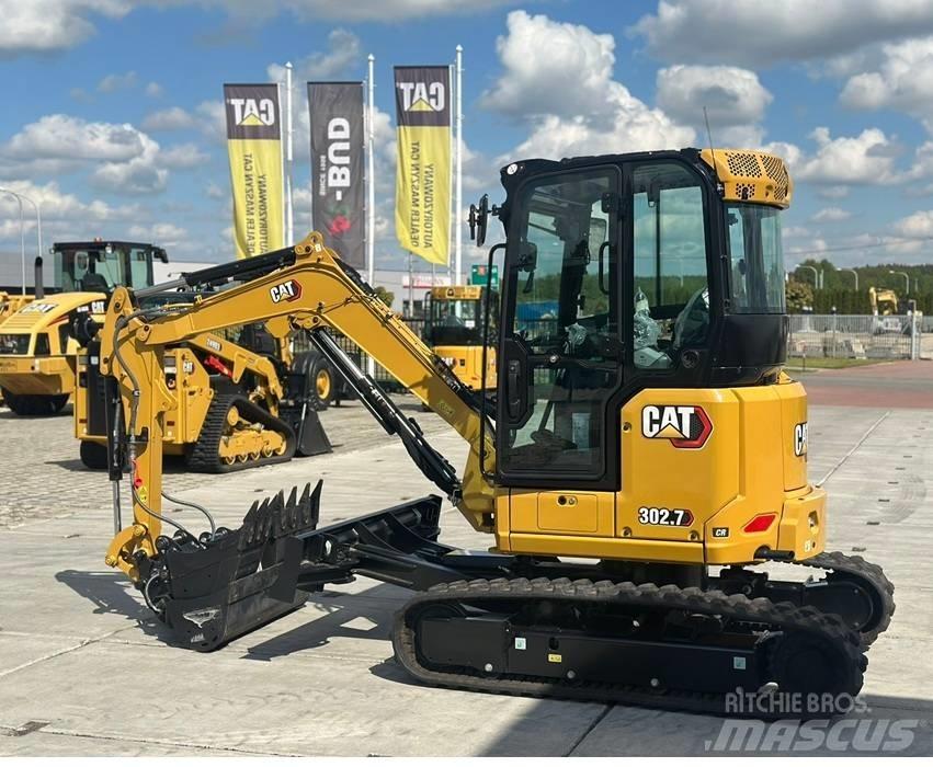 CAT 302.7 CR Mini bagri <7t