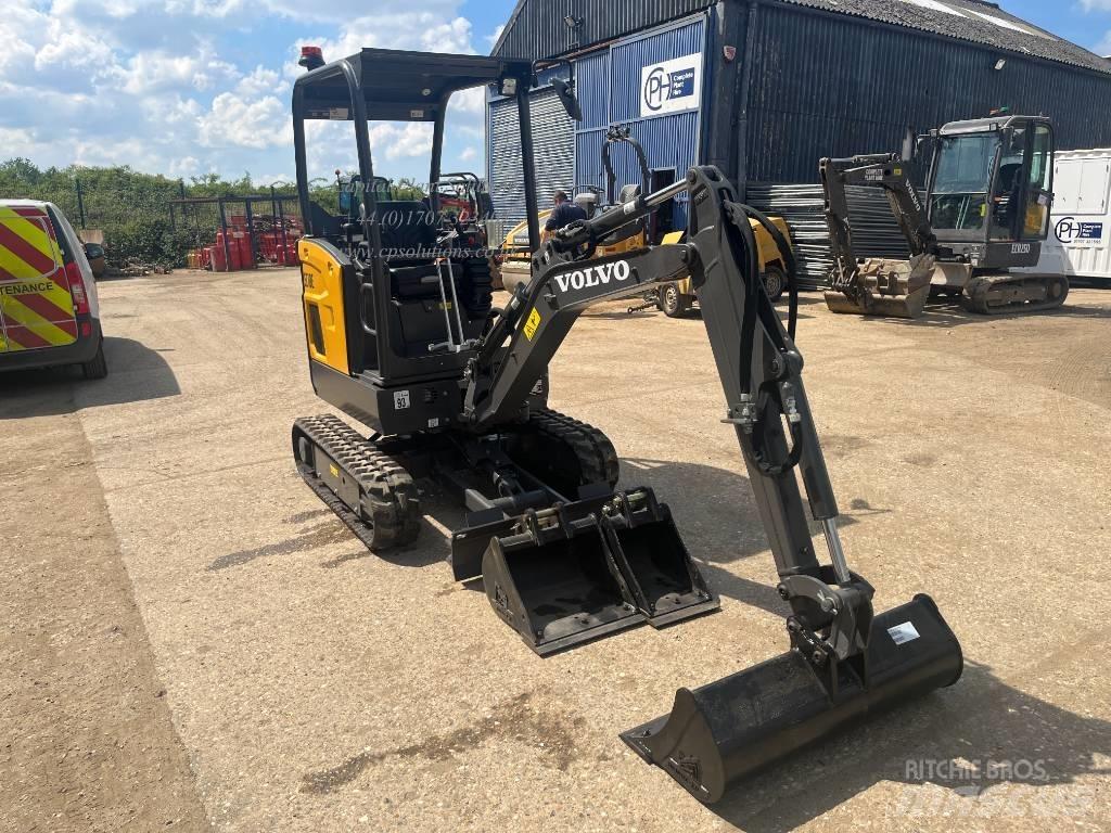Volvo EC 18 E Mini bagri <7t