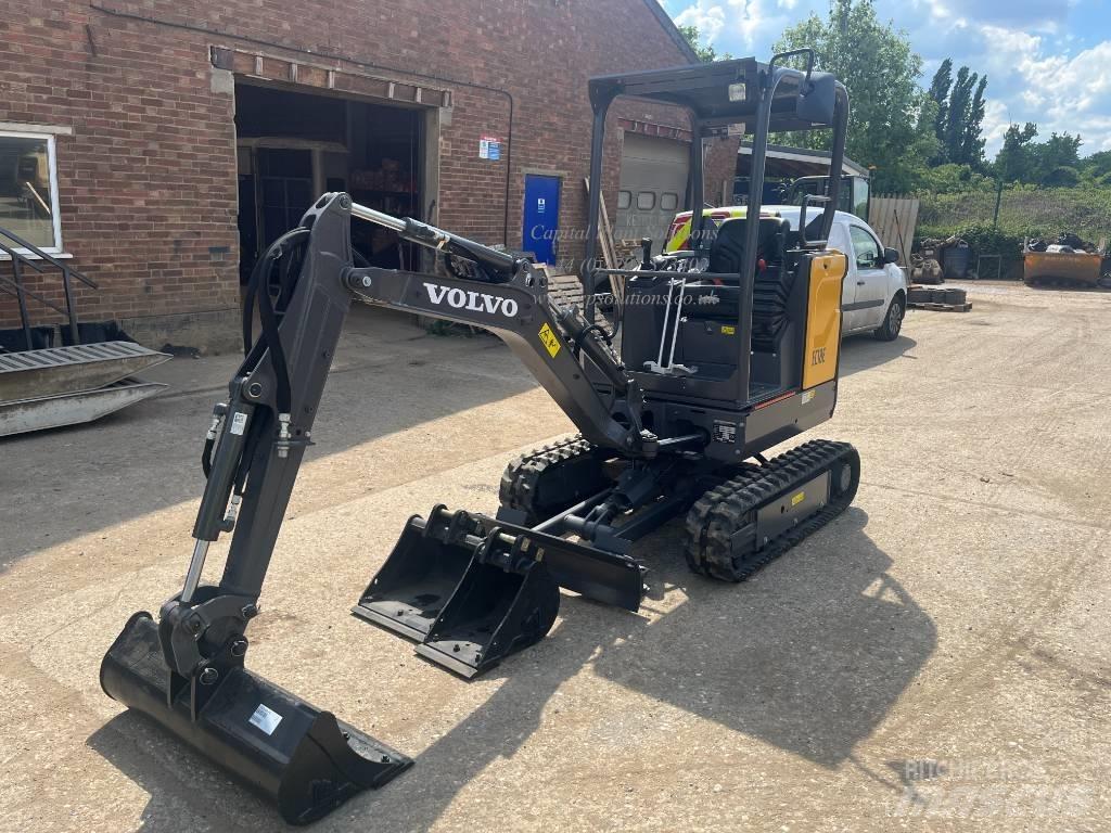 Volvo EC 18 E Mini bagri <7t