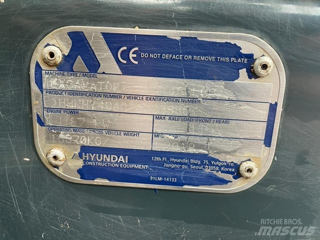 Hyundai HX145 LCR Bagri goseničarji