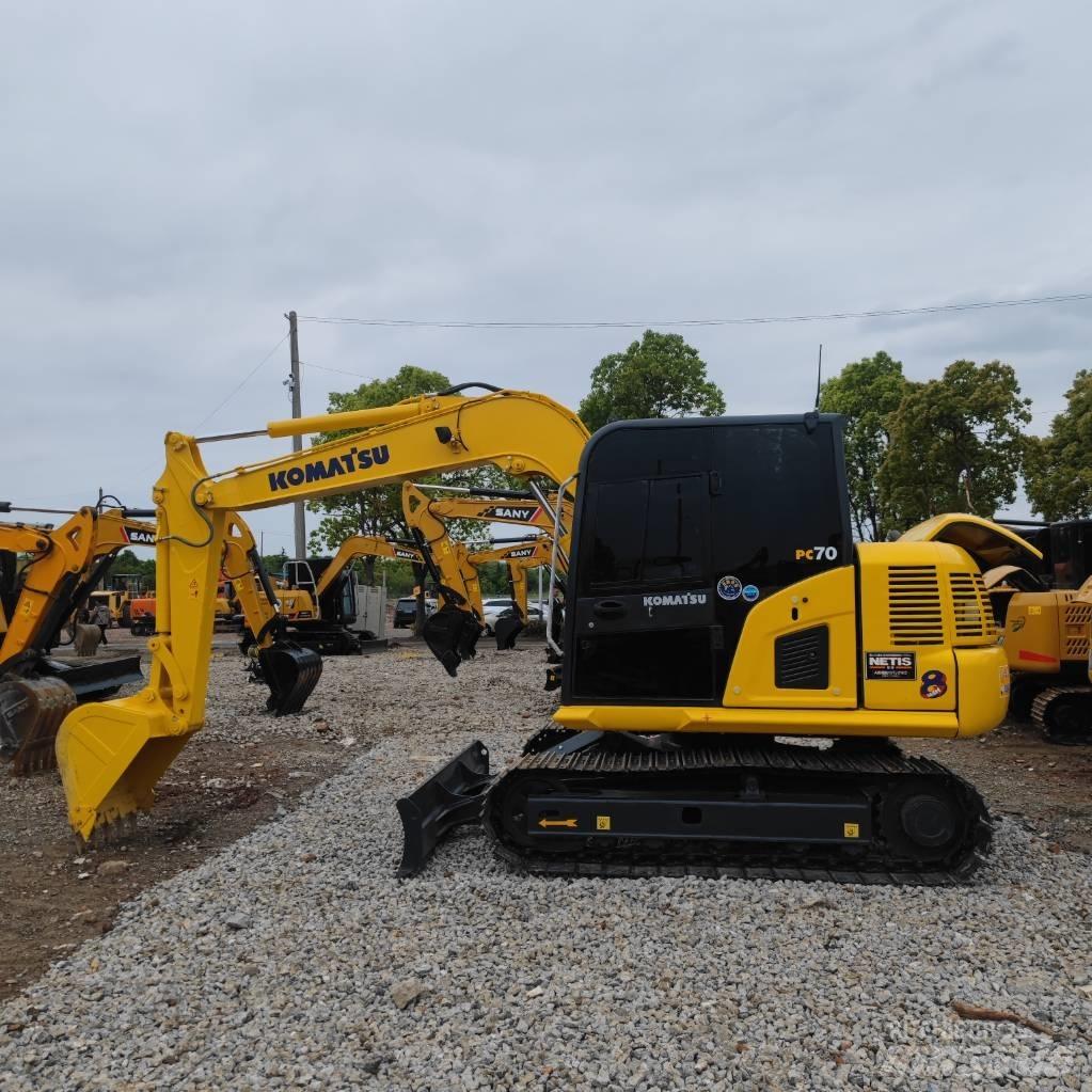 Komatsu PC 70 Mini bagri <7t