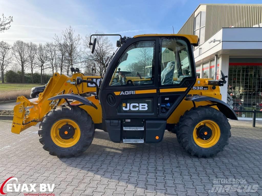 JCB 532-60 Kmetijski teleskopski nakladalci