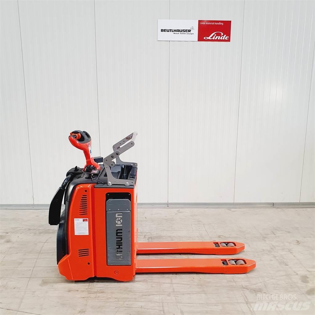 Linde T20AP kurz Električni nizko dvižni viličar