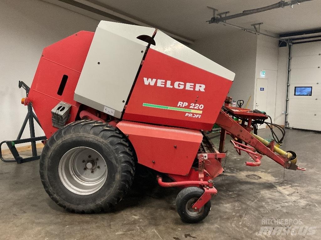 Welger RP220 PROFI Balirke (okrogle bale)