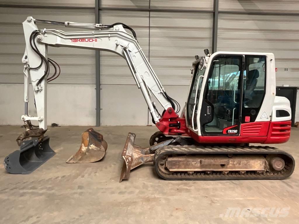 Takeuchi TB 290 Midi bagri 7t – 12t