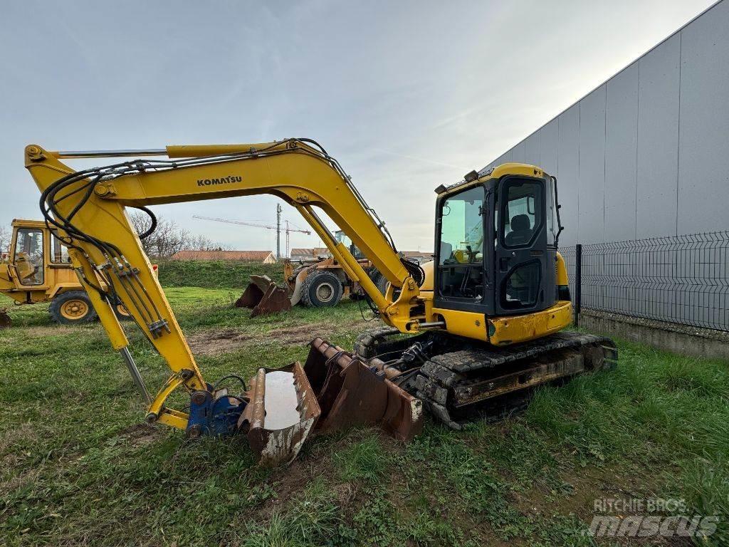 Komatsu PC 80 MR-3 Midi bagri 7t – 12t