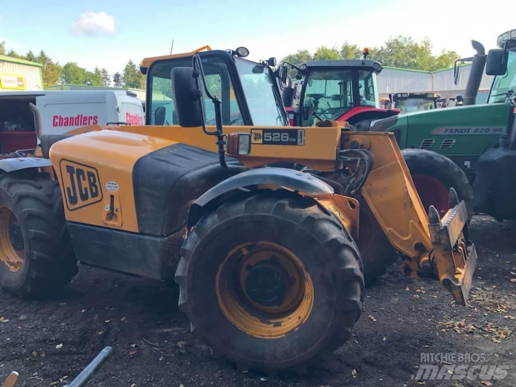JCB 526-56 Kmetijski teleskopski nakladalci