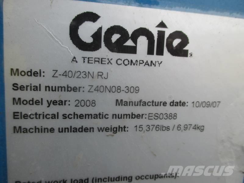 Genie Z 40/23 N RJ Zglobne dvižne ploščadi
