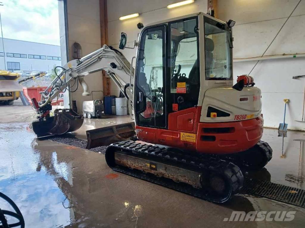 Takeuchi TB 260 Mini bagri <7t