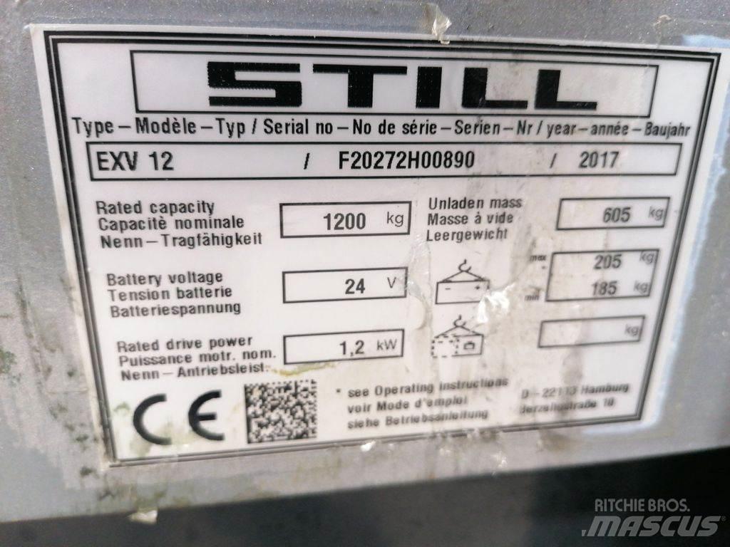 Still EXV12 Ročni električni viličar