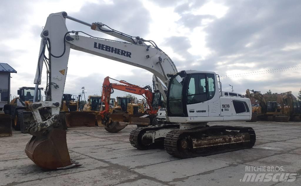 Liebherr R 906 LC Bagri goseničarji