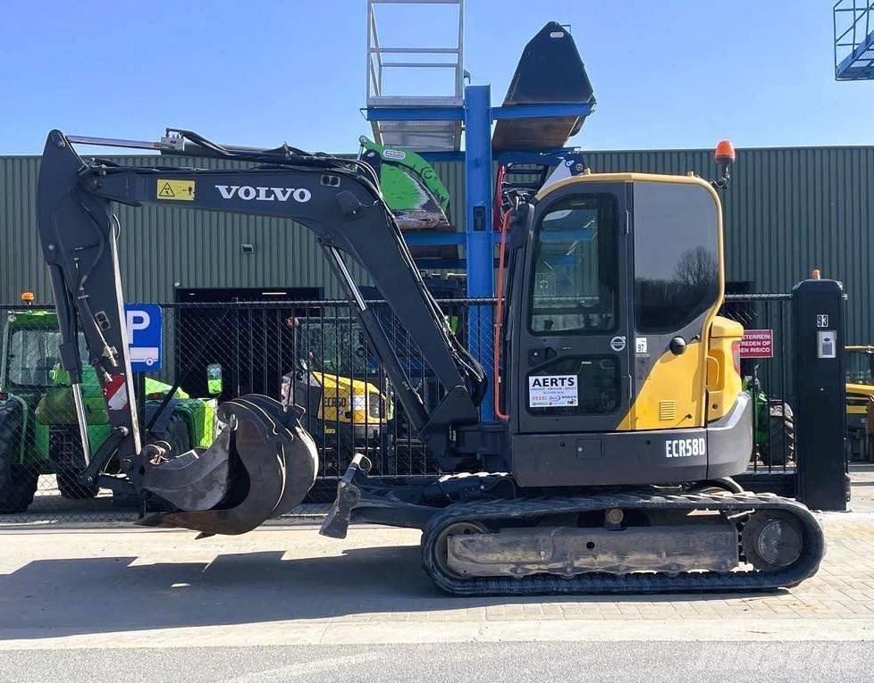 Volvo ECR 58 D Mini bagri <7t