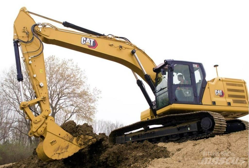 CAT 326 F UTHYRES Bagri goseničarji