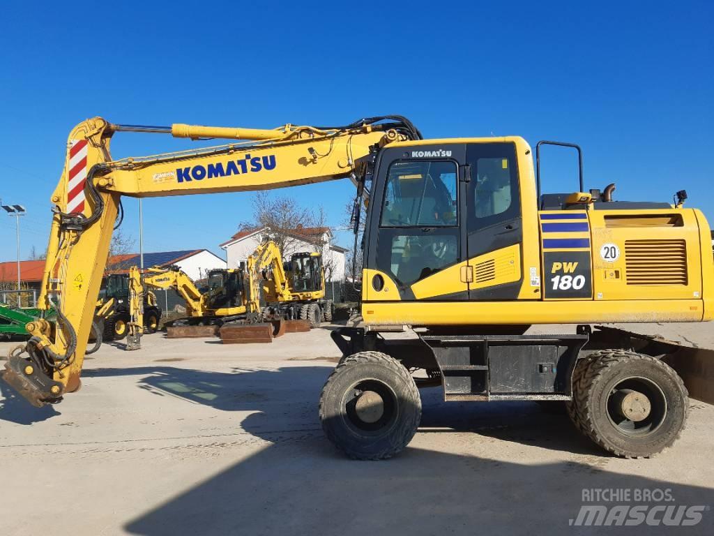 Komatsu PW180-11 Bagri na kolesih
