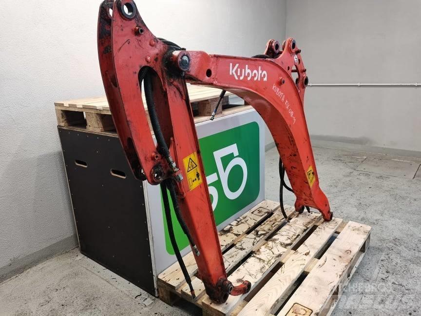 Kubota KX018-4 jib Boom in dipper roke