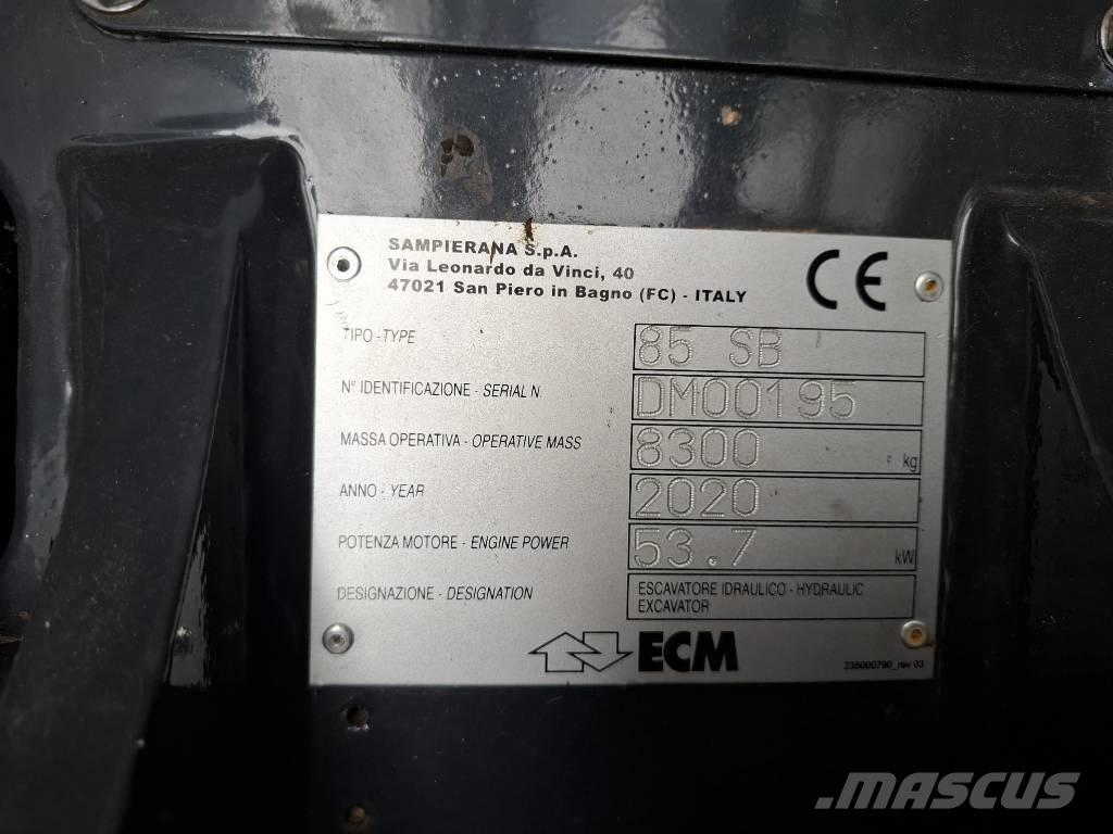 ECM 85 SB Midi bagri 7t – 12t