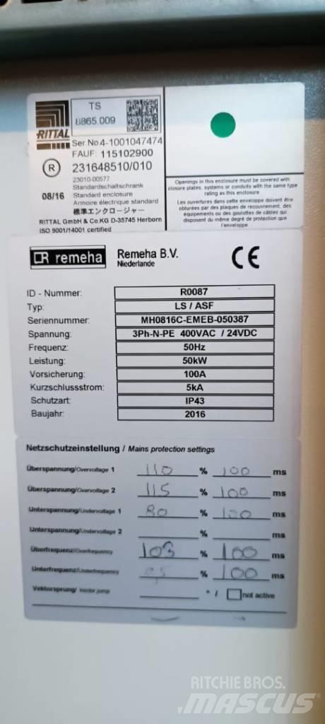 Remeha ELW 50-100 Plinski agregati
