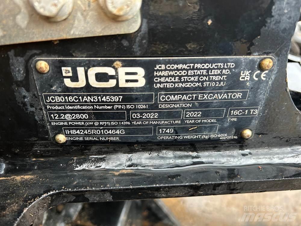 JCB 16C-1 Mini bagri <7t