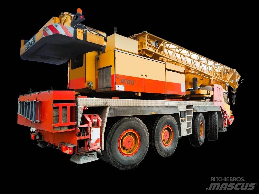 Grove GMK 4100 Rabljeni žerjavi za vsak teren