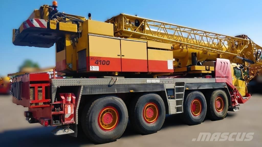 Grove GMK 4100 Rabljeni žerjavi za vsak teren