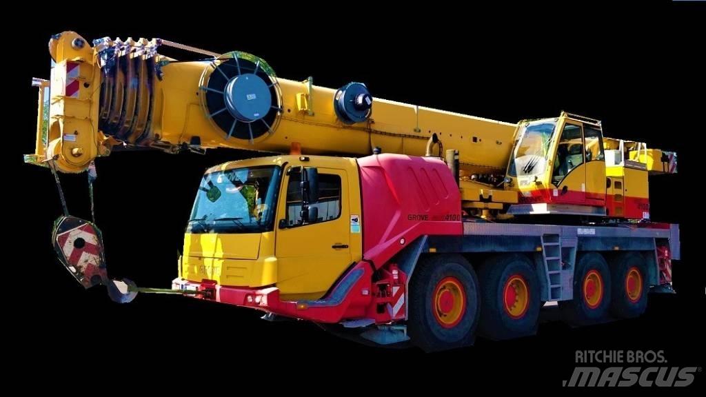 Grove GMK 4100 Rabljeni žerjavi za vsak teren