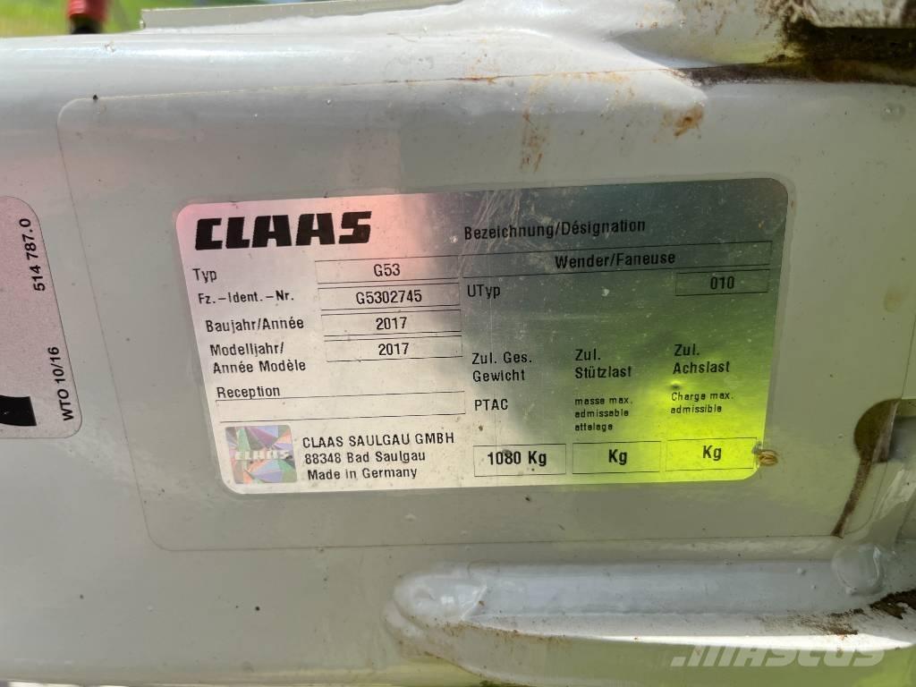 CLAAS Volto 800 Obračalniki in zgrabljalniki