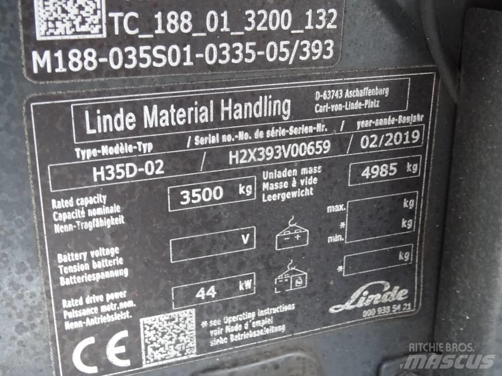 Linde H35D-02 Dizelski viličarji
