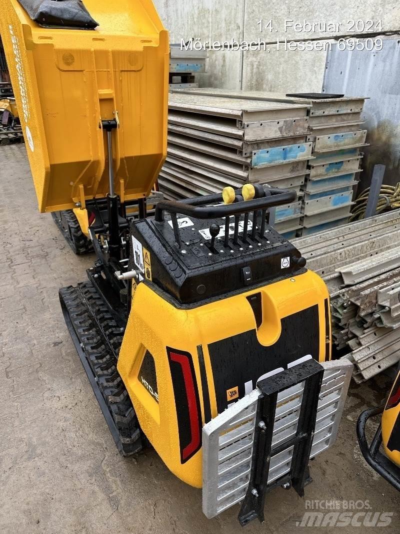 JCB HTD5 mit Tritt Ne cestni demperji