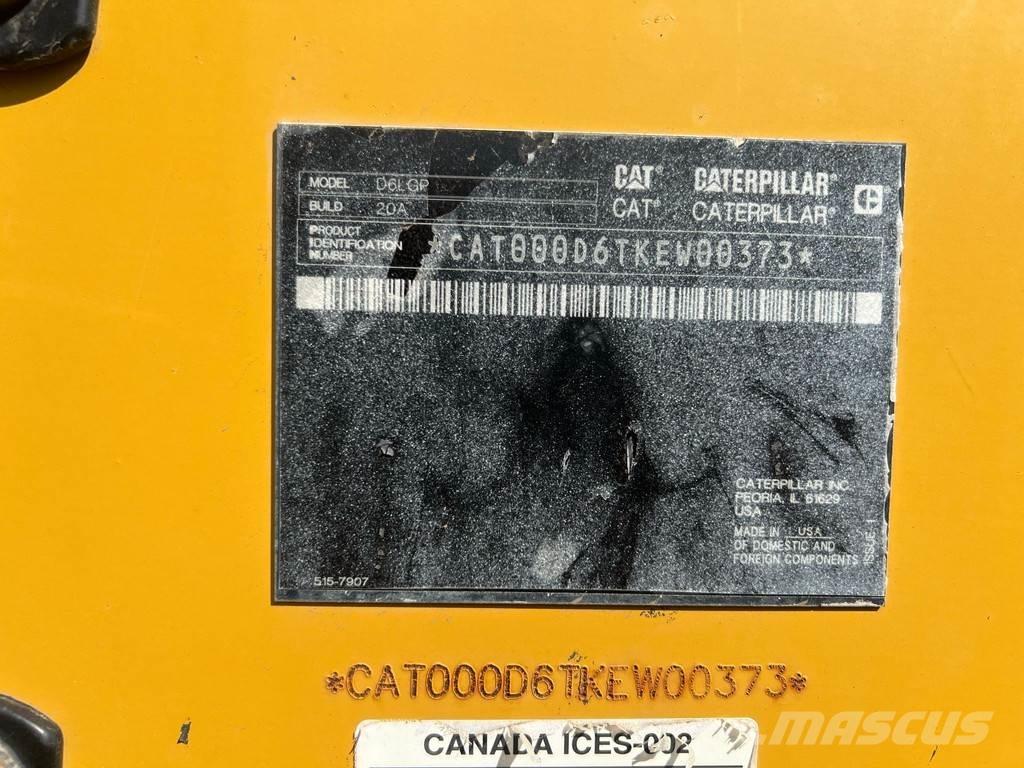 CAT D6 LGP Buldožerji goseničarji