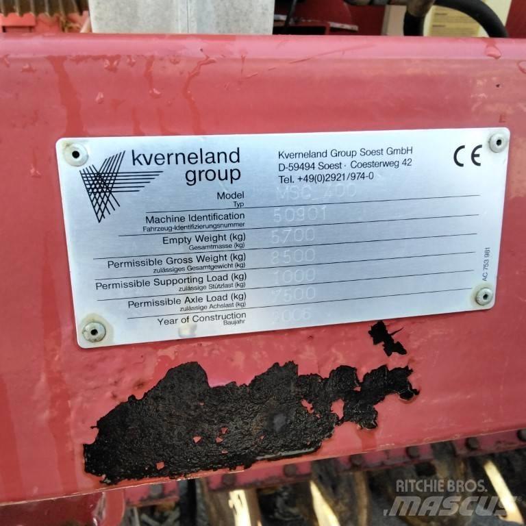 Kverneland MSC 400 Sejalnice