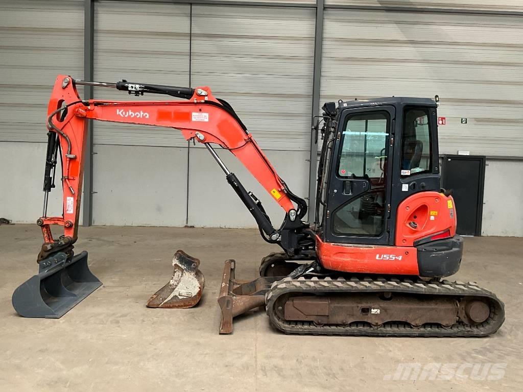 Kubota U 55-4 Mini bagri <7t