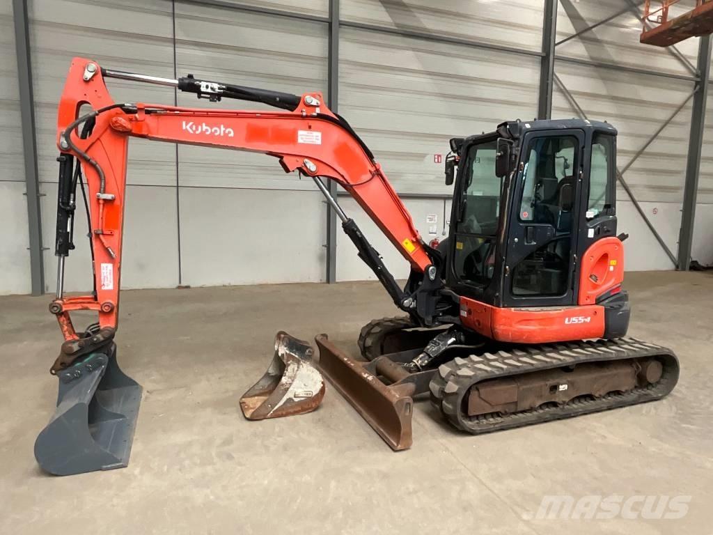 Kubota U 55-4 Mini bagri <7t
