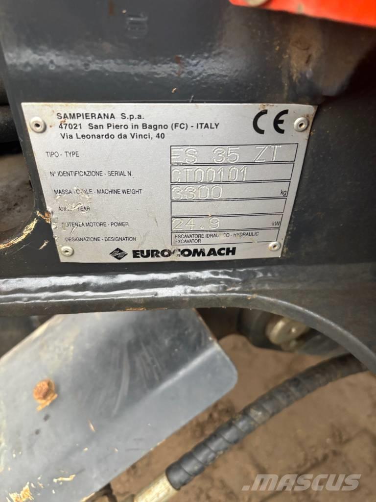 Eurocomach ES 35 ZT Mini bagri <7t