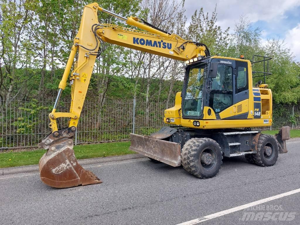 Komatsu PW148-11 Bagri na kolesih
