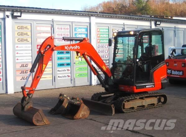 Kubota KX027-4 Mini bagri <7t