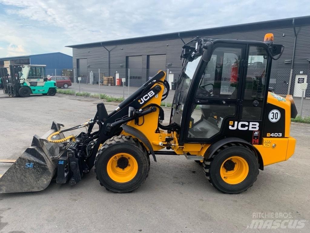 JCB 403 Kolesni nakladalci