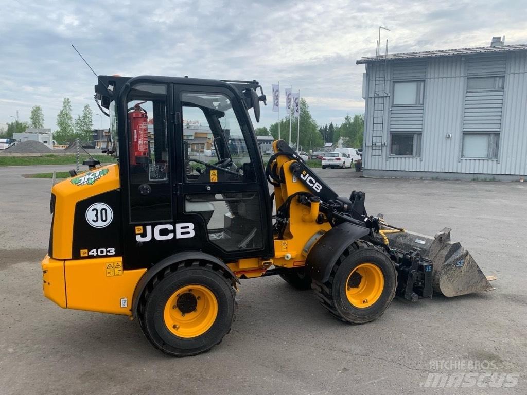 JCB 403 Kolesni nakladalci