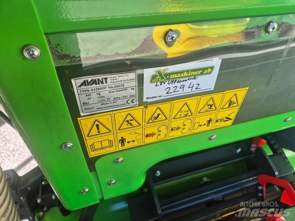 Avant Lövsug DEMO Skid steer mini nakladalci