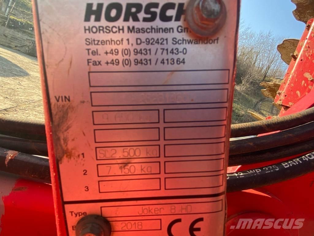 Horsch Joker 8 HD Kolutne brane